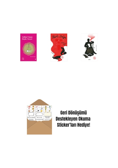 Everest Açıkhava 37 - Parazit + Zehirli Dalga + Sherlock Holmes'un Son Görevi + Okuma Sticker'ları