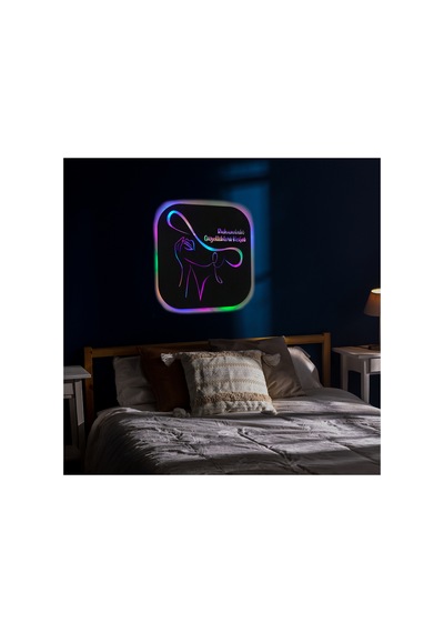 Led Işıklı Kişiselleştirilebilir Kadın Temalı Tablo Mila Dekoratif Gece Lambası Çok Renkli - 737210181 Çok Renkli Led Işıklı Kişiselleştirilebilir Kadın Temalı Tablo Mila Dekoratif Gece Lambası Çok Renkli - 737210181 Çok Renkli