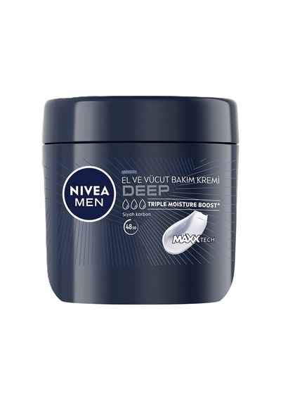 Nıvea Men Erkek Deep Nemlendirici El Ve Vücut Bakım Kremi 400 Ml - 6 Adet Tarı