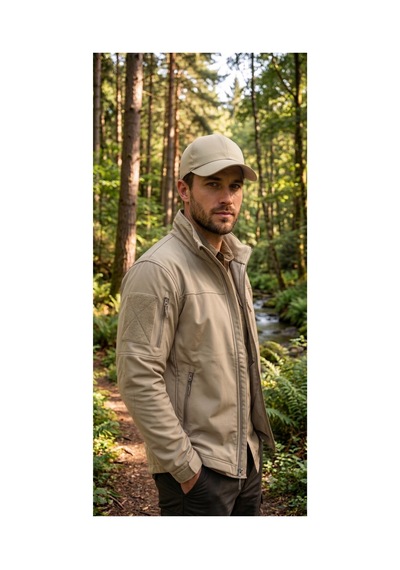 Gonca Şapka-hasan Dulundu Su İtici Kumaş Outdoor Spor Kep Unisex Şapka BEJ
