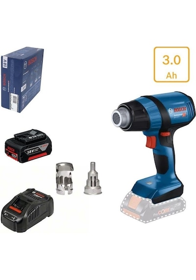Bosch Ghg 18v-50 3 Amper Tek Akülü Sıcak Hava Tabancası