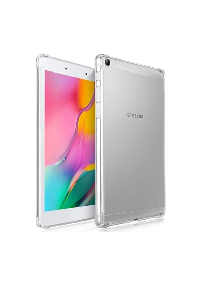 Newface Samsung Galaxy Uyumlu T290 Tab A 8 Kılıf Anti Şeffaf Tablet Silikon Glblseme - 8 - Şeffaf