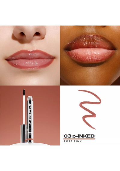 Sacheu Lip Liner Stay-n Soyulabilir Uzun Süre Kalıcı Dudak Çizgisi Belirginleştirici 3'lü Set Set