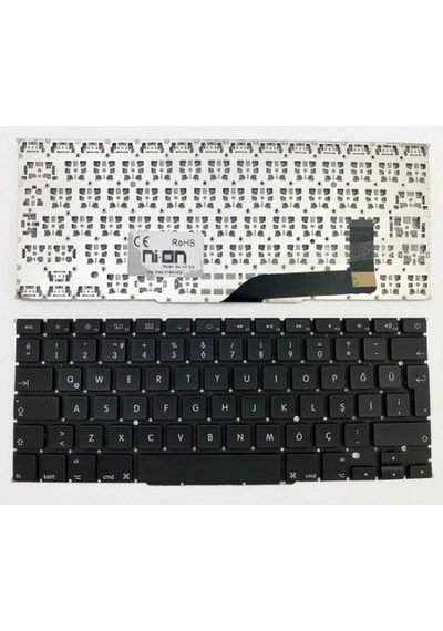 Nion Apple Emc 2876 Uyumlu Laptop Notebook Klavye Siyah Tr