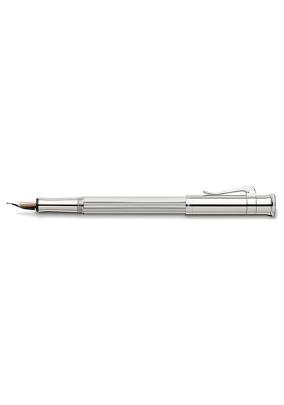 Graf Von Faber-castell Gümüş Kaplama Dolma Kalem, Ob Uç 148564 Gümüş