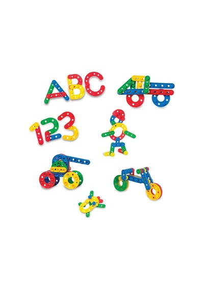 01903 Click Clack 192 Parça Blok Çok Renkli
