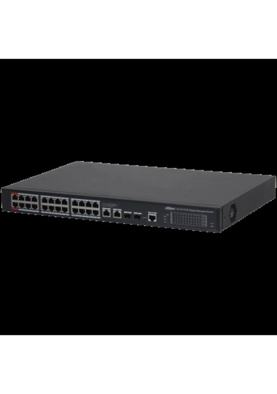S4228-24gt-360 24 Port 24xge-2xge-2xge/sfp Yönetilebilir 360w Poe Switch