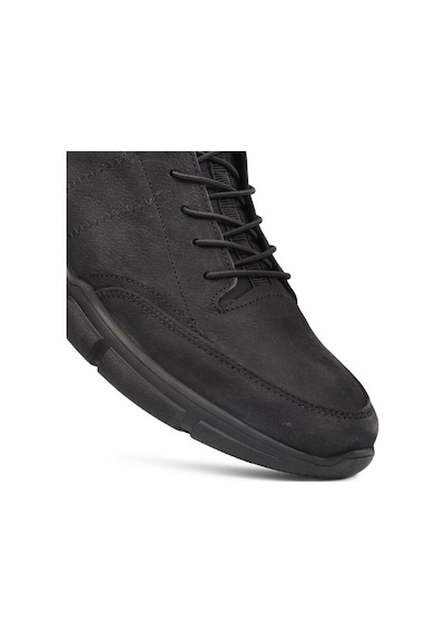Hammer Jack 102 21555 Marian Hakiki Deri Comfort Casual Erkek Aya Siyah