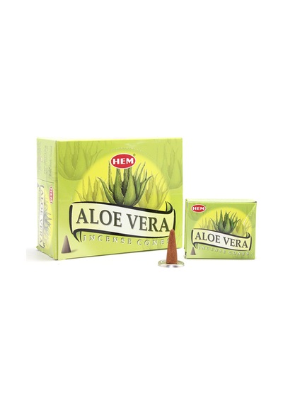 5 Adet Aloe Vera Aromalı Konik Tütsü Kokulu Koni Tütsü, Aromaterapi, Ev Ve Ofis İçin Incense Cones