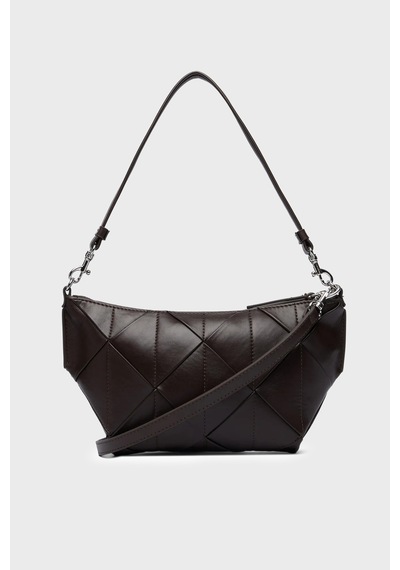 Calvin Klein Logolu Çıkarılabilir Askılı Çanta Lv04f3546gbal Bayan Çanta Lv04f3546g Bal Kahve