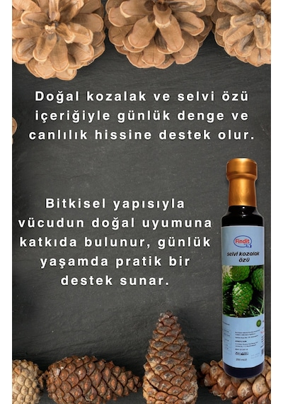 Doğanın Özleri Serisi-ışkın Kökü Özü-madenci Şurubu-kozalak Özü