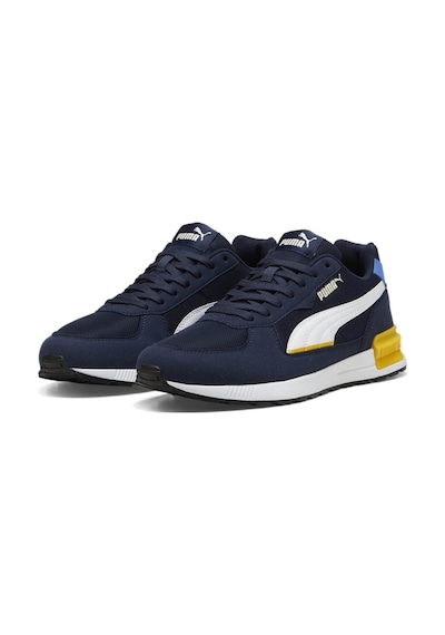 Puma Erkek Graviton-club Navy-white-yellow Ayakkabı Günlük 001