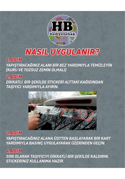 Arabada Bebek Var Araç, Araba, Oto, Motorsiklet, Kask, Laptop, Cam Sticker 16x12 Cm