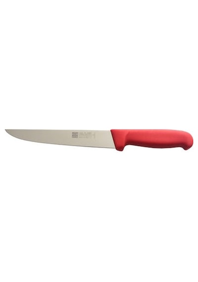 SICO PROFESYONEL KASAP BIÇAK DAR 18 CM - KIRMIZI V203.2600.18