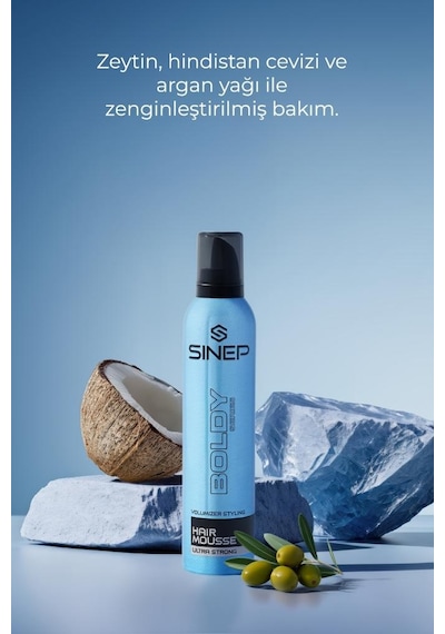 Sinep Boldy Series Ultra Strong Saç Köpüğü 300 ML