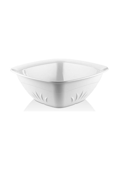 Tr Gastroplast 33 Cm Kare Salata Kasesi Kırılmaz,çizilmez,sararmaz,ömürlük Polikarbon Plastikten Diğer