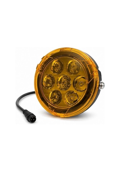 7 Li Led Mini Driving Light Ip68 Dc 12-80v 30000 Saat Ömürlü Profesyonel Sis Farı