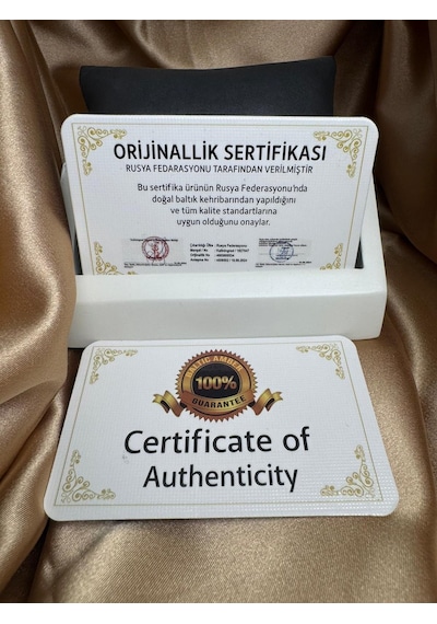 Kehribar Kolye 0-6 Yaş / 32-38 Cm Gösterildiği Gibi 81440261