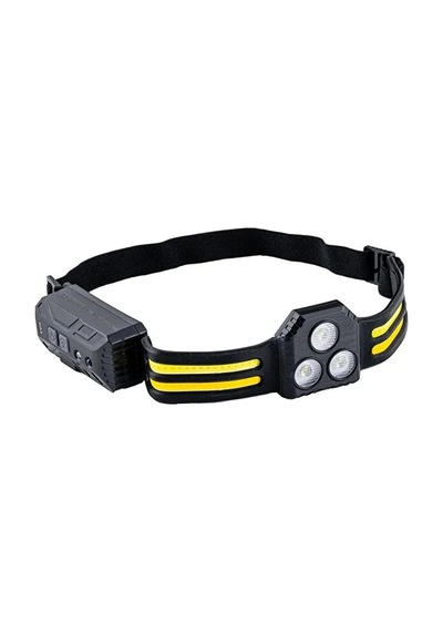 Yek Outdoor Çok Fonksiyonlu Ultra Parlak Kafa Lambası Siyah