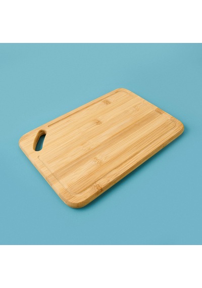 Aroww Bambu Kesme Tahtası - Krem - 22x32 Cm Renkli