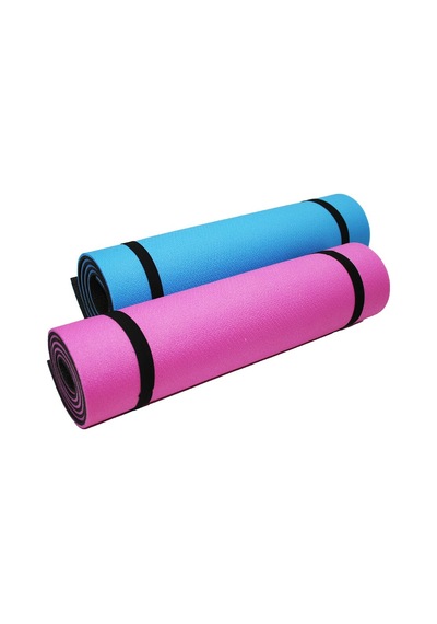 8mm Plates Yoga Mat Minderi 55x170cm Çok Renkli