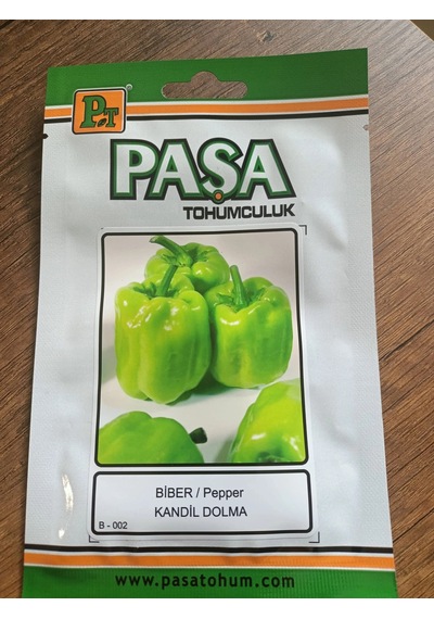 Paşa Tohumculuk Biber Tohumu Kandil Dolma 5 Gr