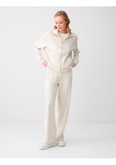 Jimmy Key Jimmy Key Taş Bol Paça Normal Bel Örme Jogger Pantolon 6sw115652928