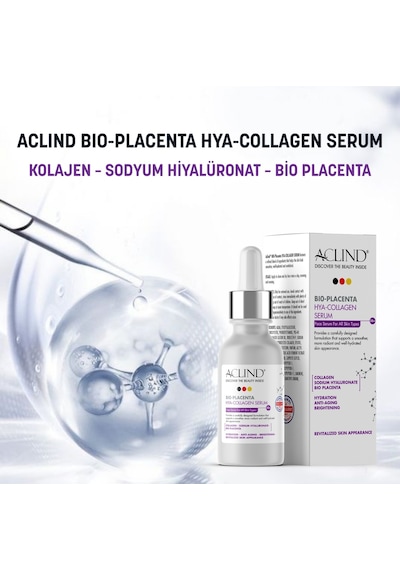 Aclind Bio-Placenta Hya-Collagen Serum 50 ML