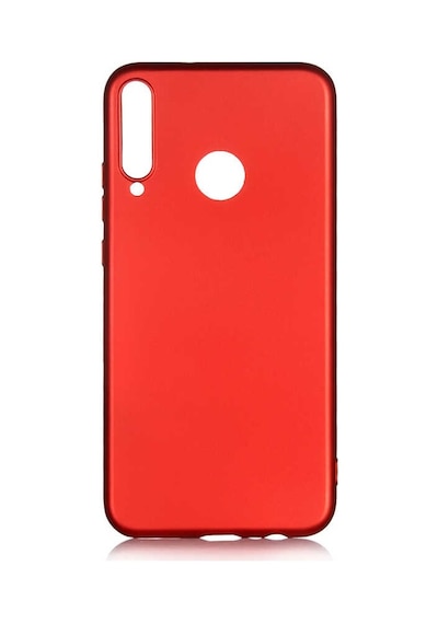 Lexroo Huawei P40 Lite E Kılıf Premier Silikon Kılıf - Kırmızı