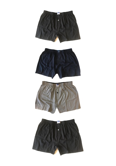 4 Adet 4 Renk Berrak 1099 Erkek Penye Havlu Bel Boxer
