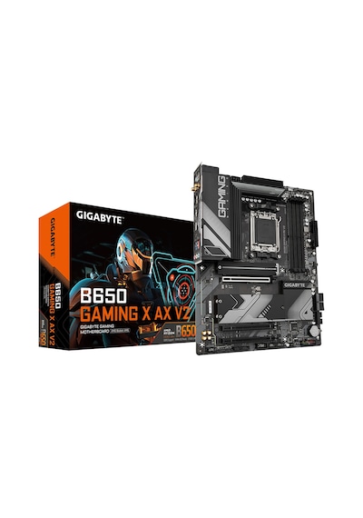 Gıgabyte B650 Gamıng X Ax V2, 4xddr5, 3xm.2, Dp, Hdmı, Type-c, Wi-fi 6e, Bluetooth V5.3, Am5 Soket Gamıng Anakart