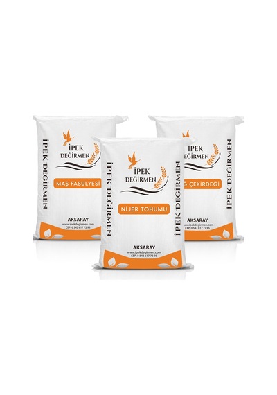 3 Kg Premium Papağan Yemi Maş Fasulyesi Yağ Çekirdeği Nijer Tohumu