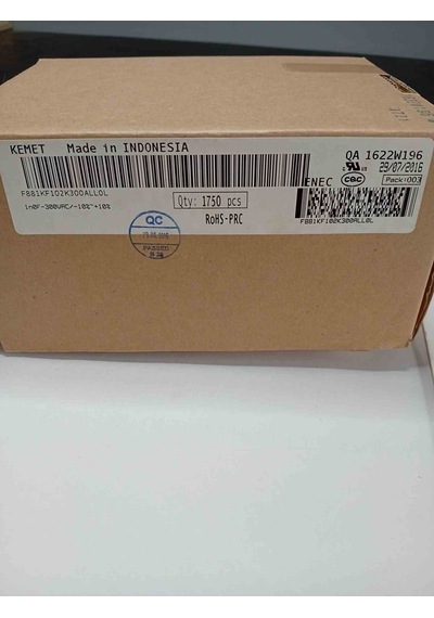 F881kf102k300all0l 1nf 300vac 7.5 0.1 Polyester Kondansatör 143 Adet