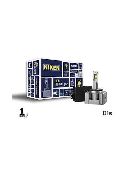 Niken Led Xenon Pro Serisi D1s Far Ampulü 1 Adet