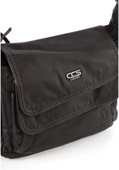 Ççs London Ççs 577235 Çapraz Omuz Çantası Grey