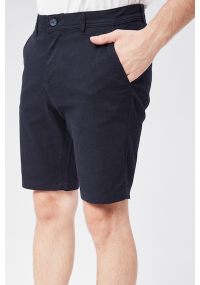 Braccas Erkek Modal Karşımlı Chino Slim Fit Şort Lacivert Lacivert