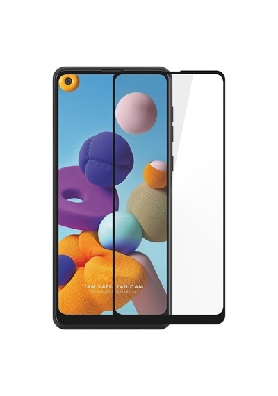 For Samsung Galaxy A21s Ekran Koruyucu 3 Adet Tam Ekran Seramik Nano