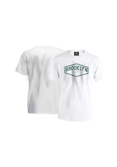 Brooklyn Vintage Unisex T-shirt - Beyaz