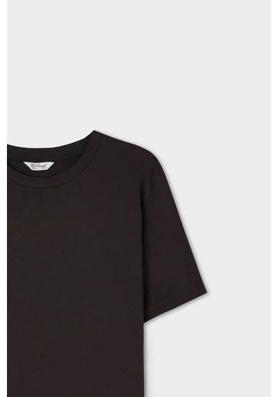 D's Damat Ds Damat Regular Fit Kahverengi Modal T-shirt 4hc060102015m 201