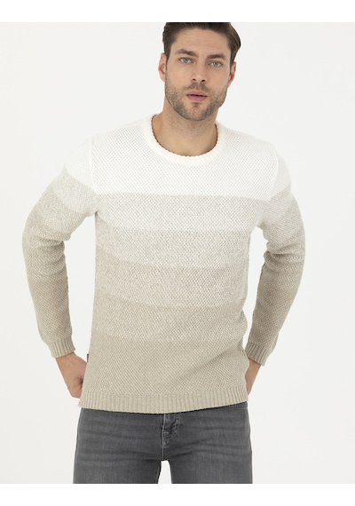 Pierre Cardin Erkek Kum Melanj Triko Kazak 50278085-vr123 Kum Melanj Pierre Cardin Erkek Kum Melanj Triko Kazak 50278085-vr123 Kum Melanj