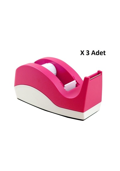 Bigpoint Bant Kesme Makinesi 33mt Pembe/beyaz X 3 Adet