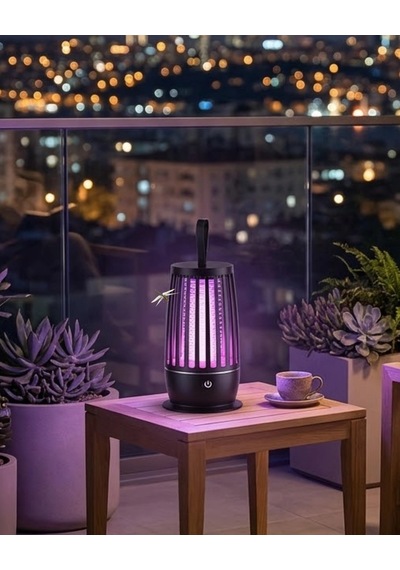 Kargo Uv Mor Işık Elektrikli Böcek Öldürücü Lamba Gece Aydınlatmalı Sessiz Ve Güvenli Kullanım Najmaddin