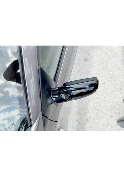 Renault Megane 2 Yarasa Ayna Kapağı Batman Parlak Siyah Piano Bla