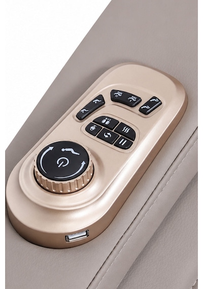 Fegel FG-373 4D Zero Gravity Sesli Komutlu Isıtmalı Bluetooth Masaj Koltuğu
