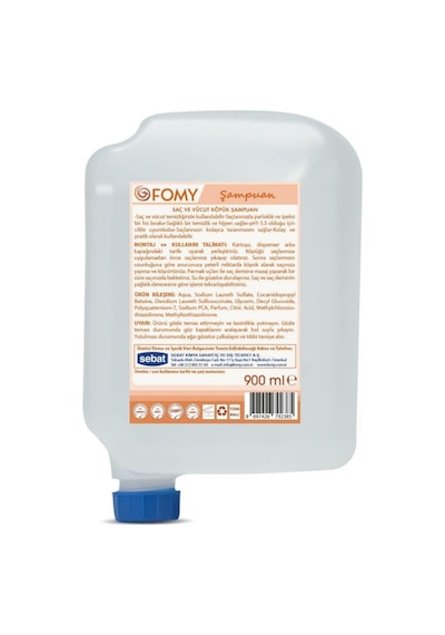 Fomy Saç ve Vücut Şampuanı 12 x 900 ML