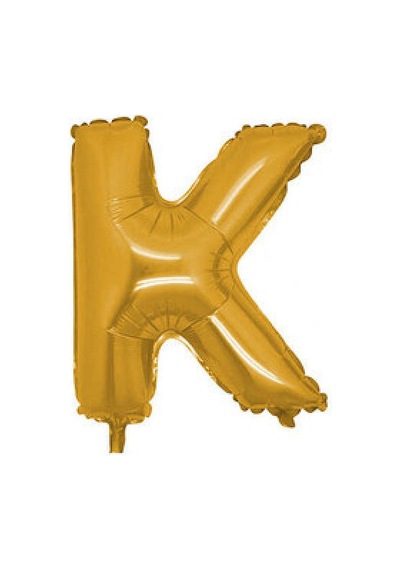 Folyo balon harf k altın 16 ınc(40cm) pk:1