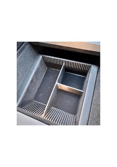 Pratik Orta Konsol Organizer Çekmece - 3d Baskılı Açık Kahverengi