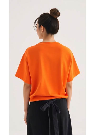 Uyguntarz Classical Baskılı Oversize Tshirt N/a