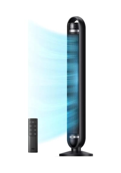 Dreo Nomad Tf414 Sessiz Kule Tipi Vantilatör Wifi Kumandalı 90 Salınımlı Siyah