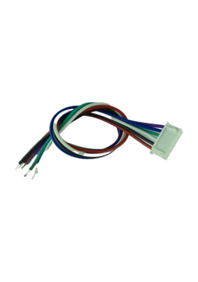 (10 Adet) 6 pin 2.50mm 90 derece JST Kablo ve konnektör